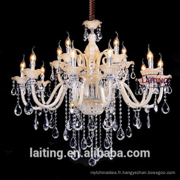 Lustres de cristal moderne lustre en chrome